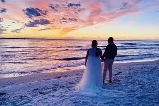 best beach wedding venue in Florida shephard beach resort