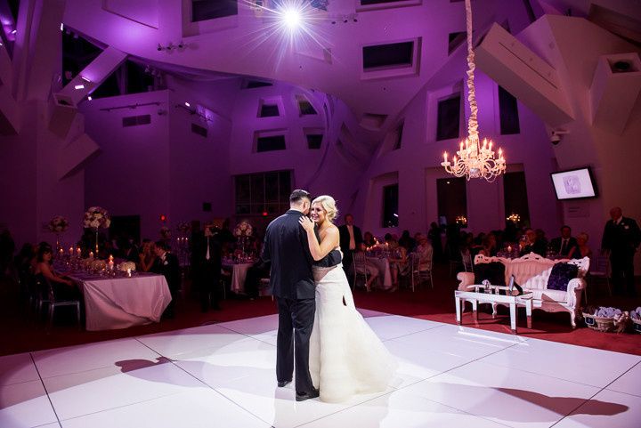 bride and groom during first dance Keep Memory Alive Event Center in Las Vegas