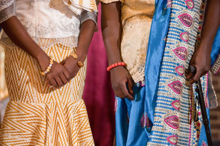 Traditional ghanaian wedding clearance attire