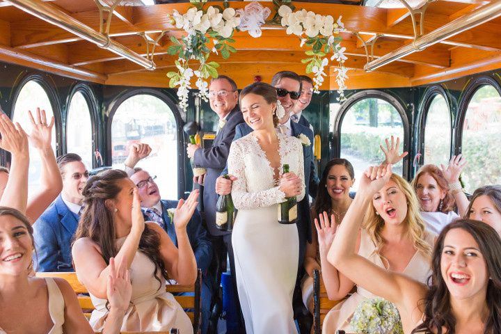 wedding trolley