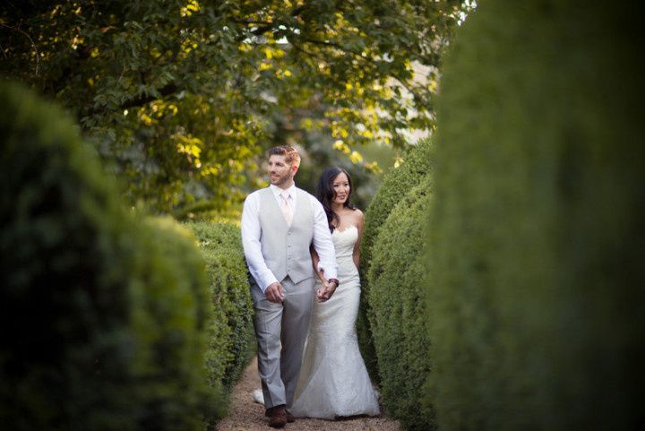 couple in garden 