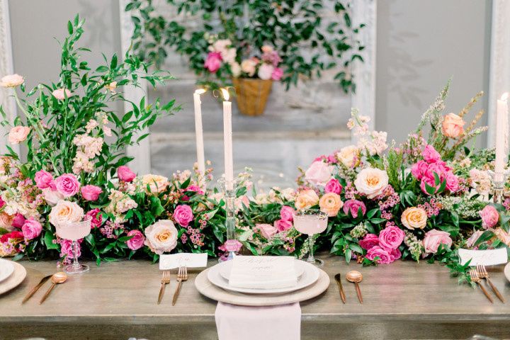 Gorgeous & Trendy Pink Decor Ideas For Wedding Functions