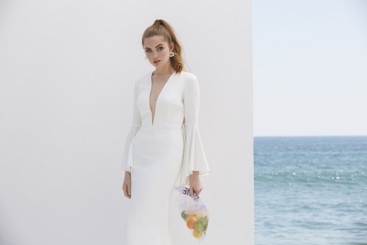 The celebrity wedding dress designer we'd choose for our own gown