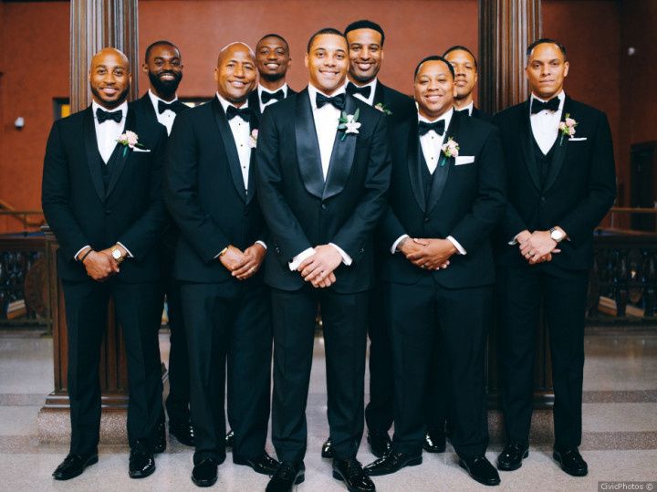 Black Tie Wedding Ideas for Grooms