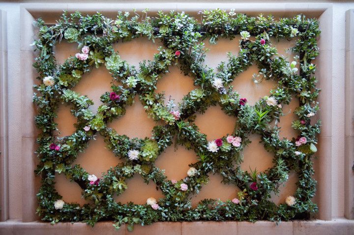 floral wall backdrop