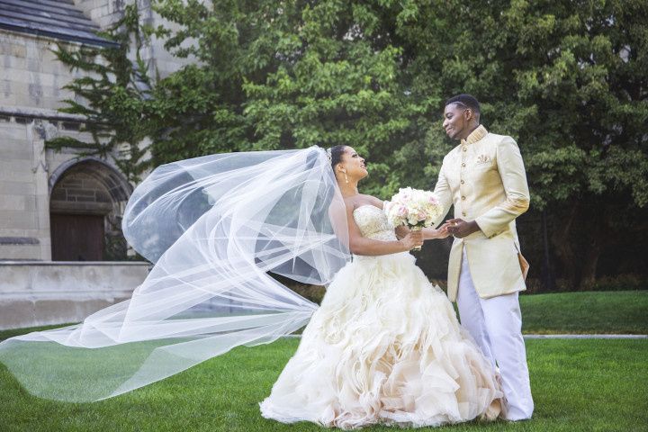 Beautiful Transgender in a Wedding Dress