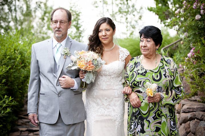 bride processional with both parents
