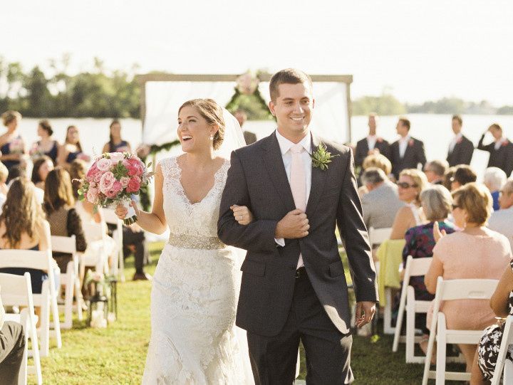 married couple recessional ceremony
