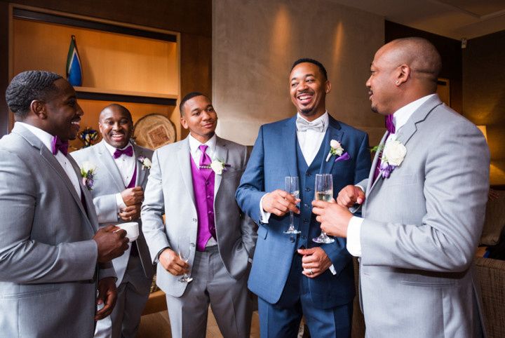 groom and groomsmen