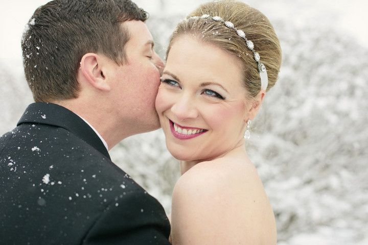 Couple in snow 