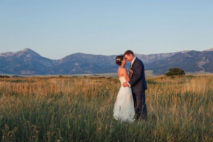 Outdoor wedding venues in Montana