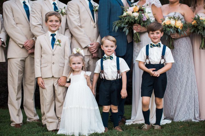 flower girls and ring bearers