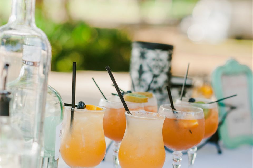 Your Signature Cocktail Based on Your Wedding Month