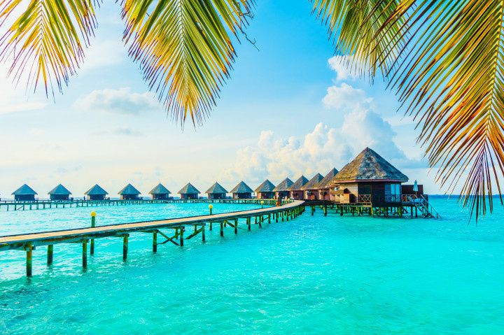 over water bungalows maldives