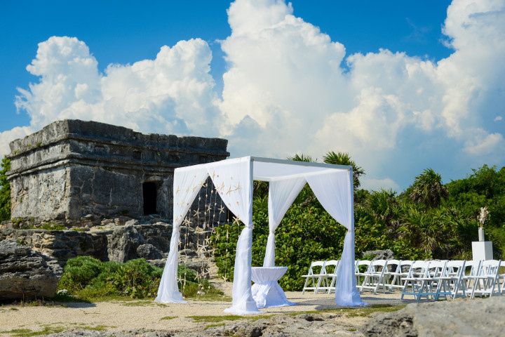 Beach wedding venues in Mexico