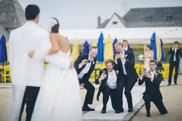 wedding selfie 