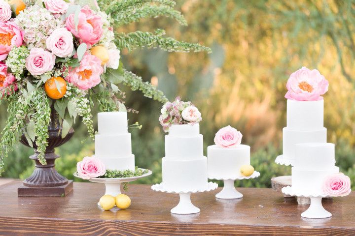 classic dessert display 