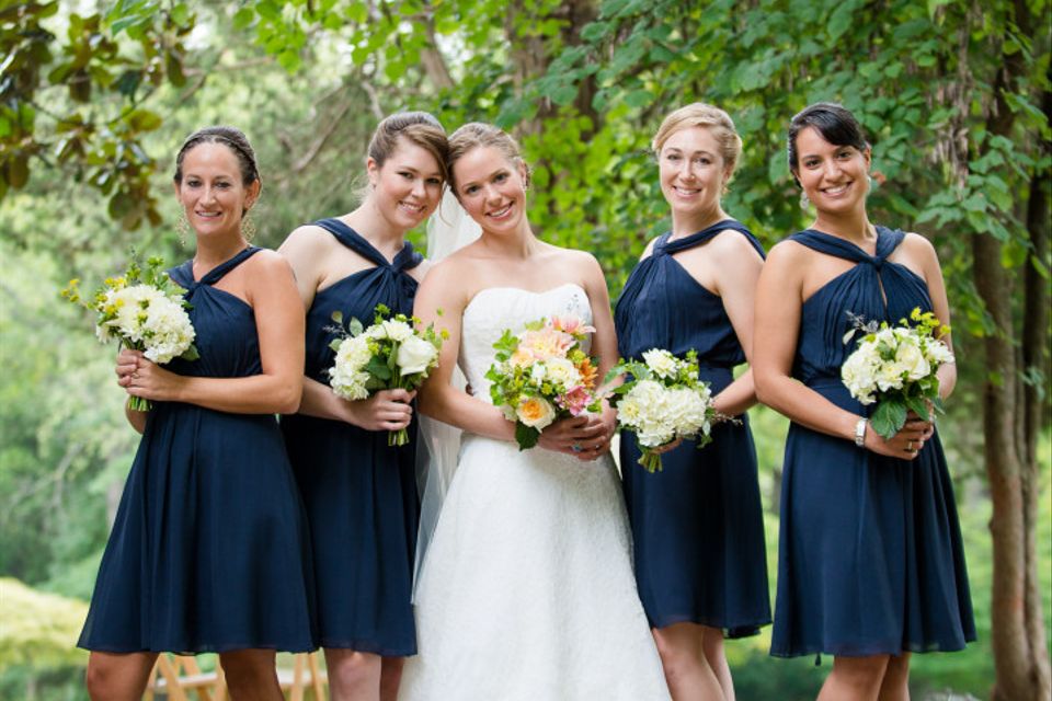 Bridal Party Navy Blue