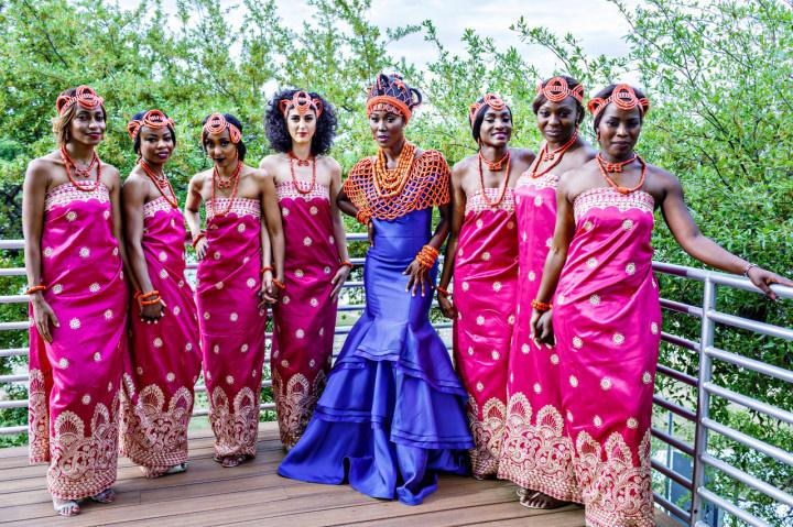 Nigerian wedding 2024 bridesmaid dresses