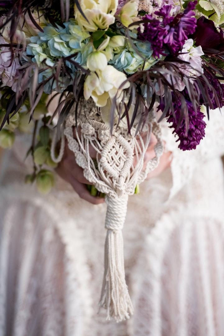 Pull off a Boho-Chic Wedding with These Macramé Details