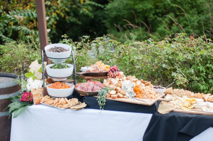 charcuterie spread
