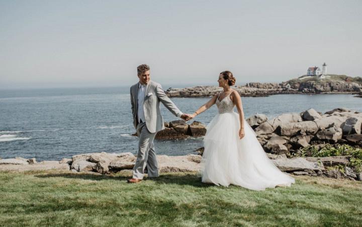 Chic Seaside Wedding in Maine with Nautical Touches ⋆ Ruffled