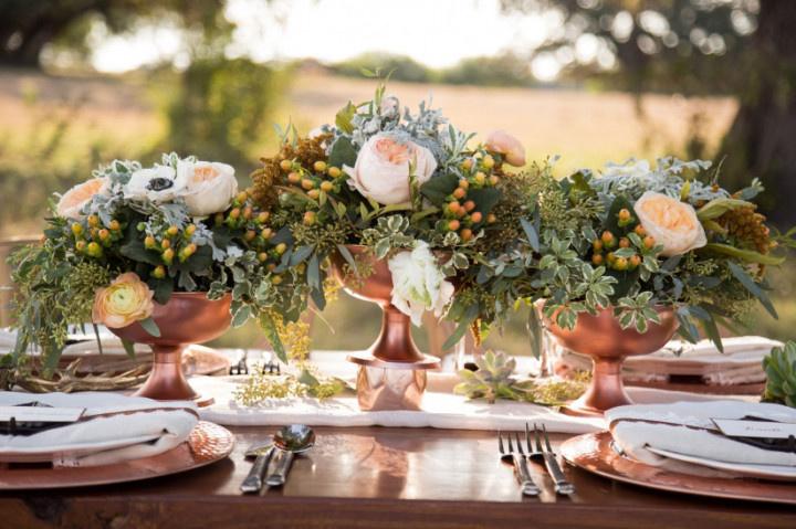 28 Rustic Wedding Centerpieces We Love