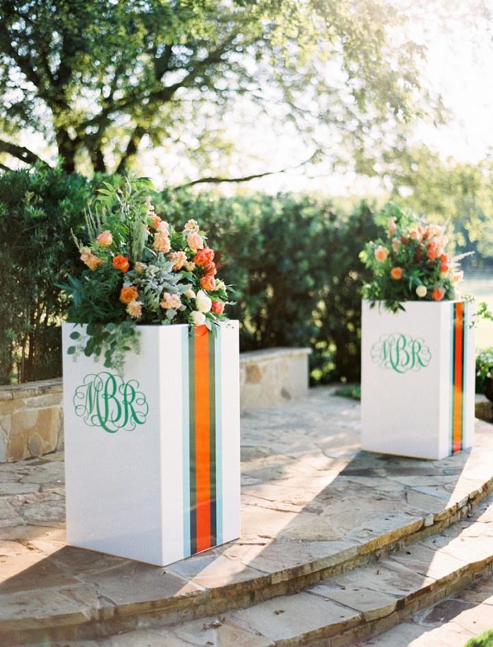 18 Wedding Monogram Ideas to Show off Those New Initials