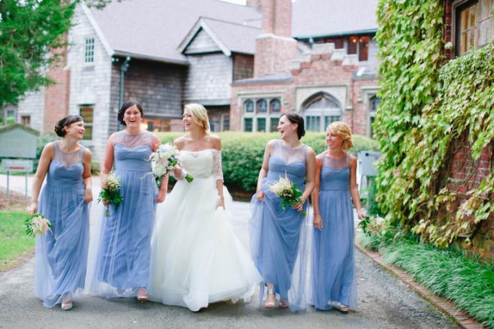 Bride with bridal party
