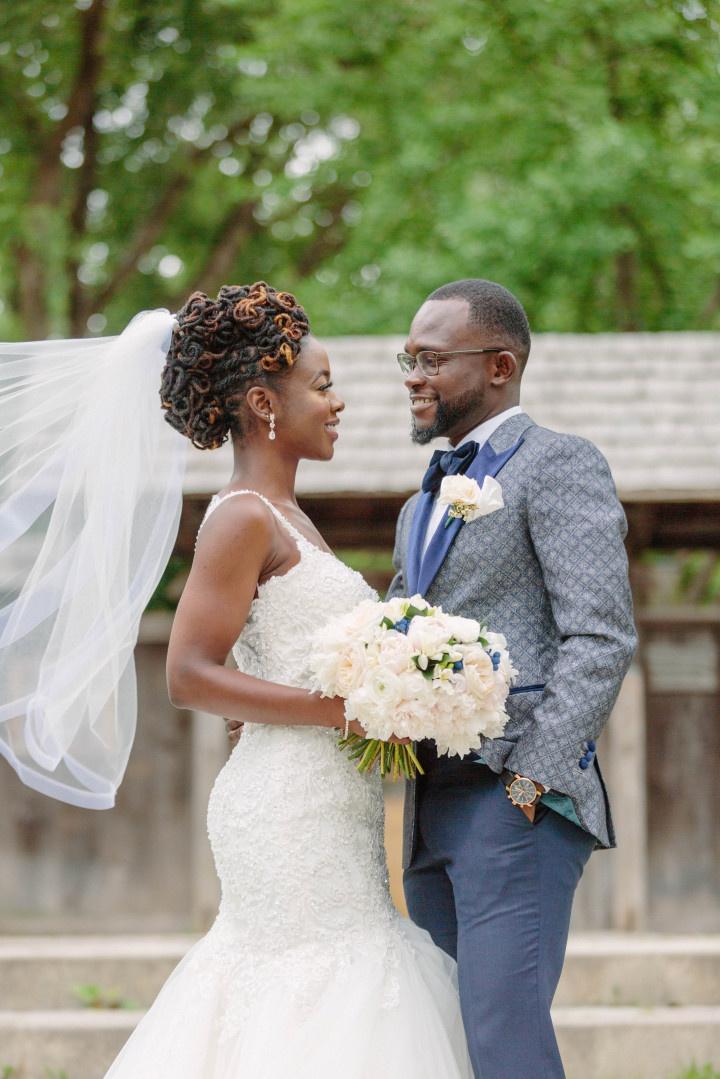 Natural Afro Wedding Hairstyles 2024