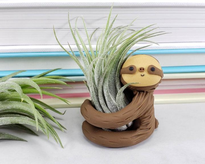 sloth plant holder