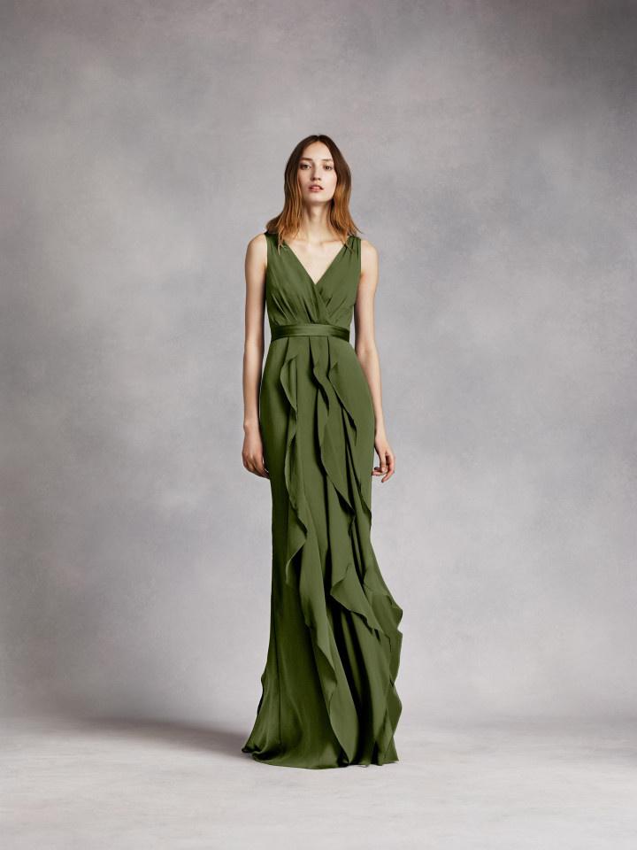 Boho green bridesmaid clearance dresses