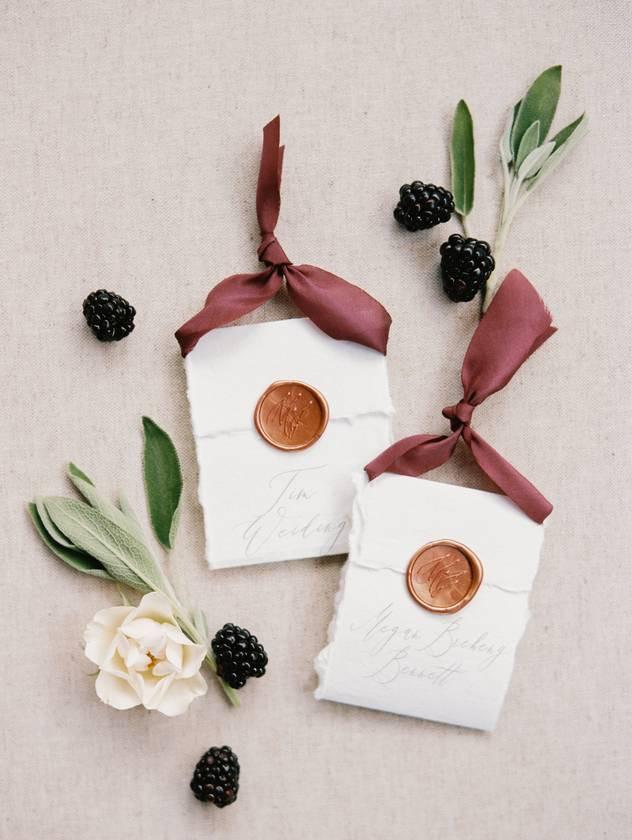 fall wedding colors