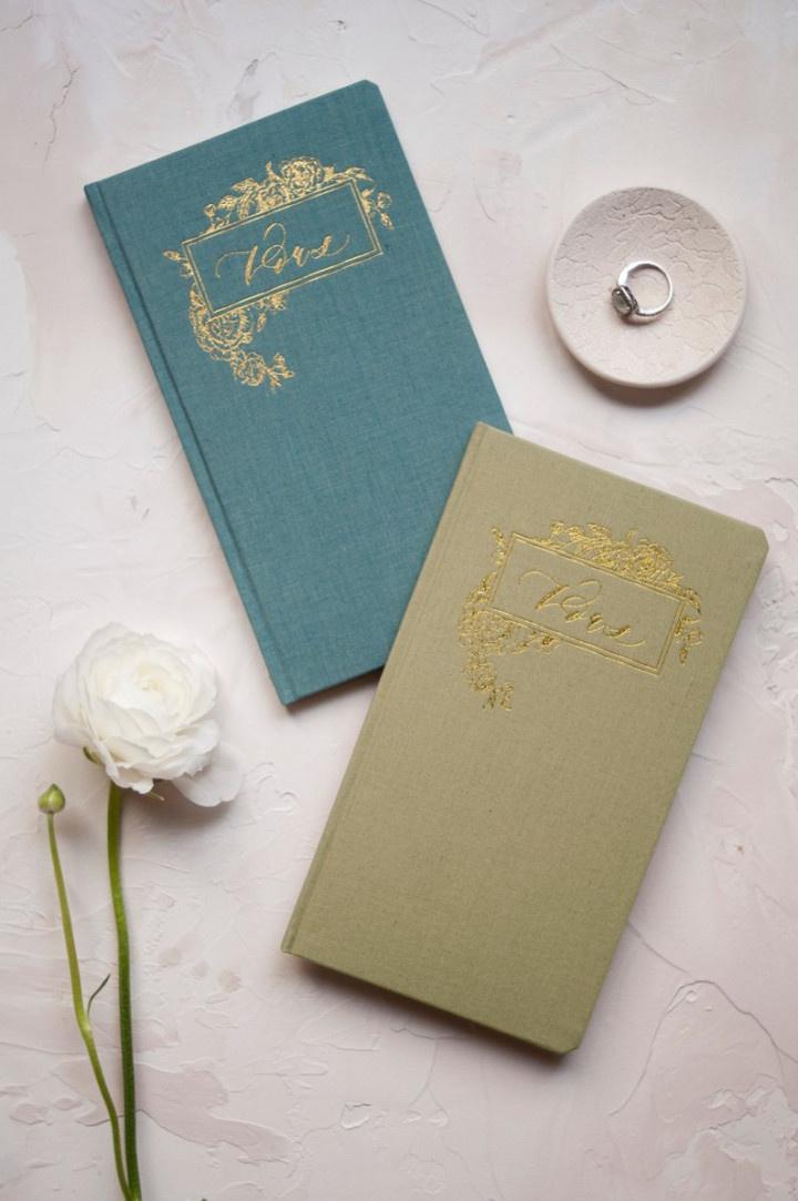 25 Vow Books That Double as Wedding Day Keepsakes