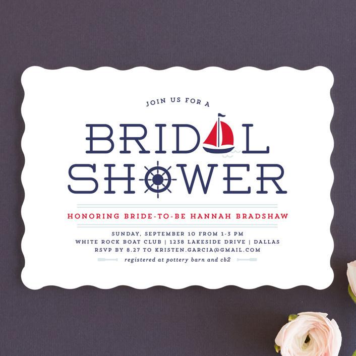 sailboat invitation