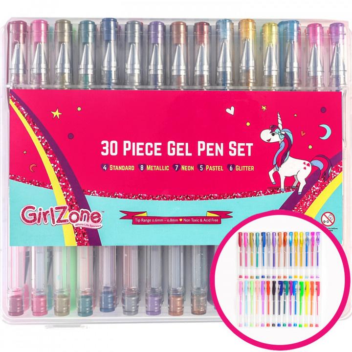 Colored Gel Pens for girls - GirlZone US