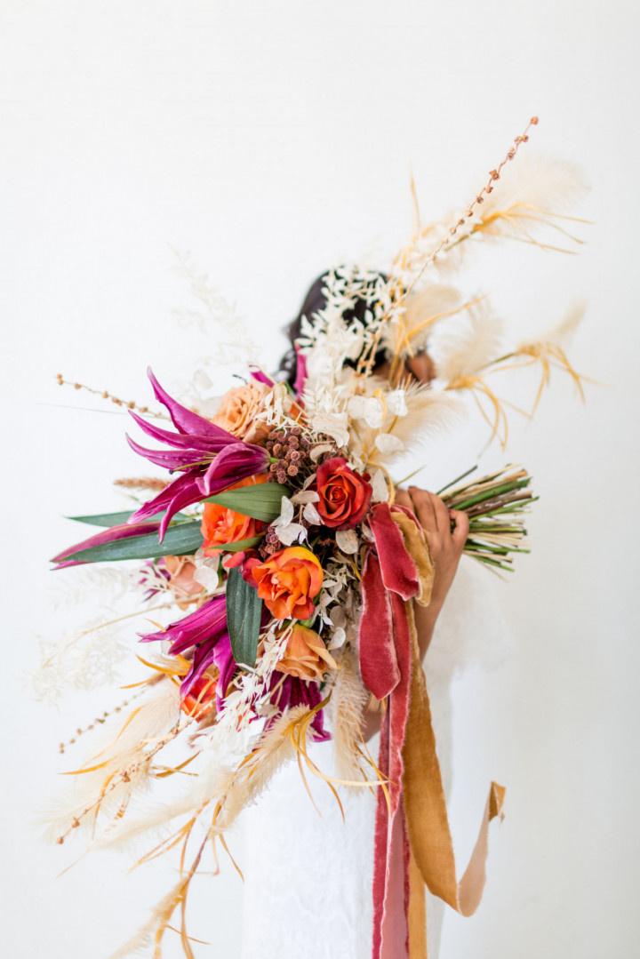 16 Dried Wedding Flower Ideas