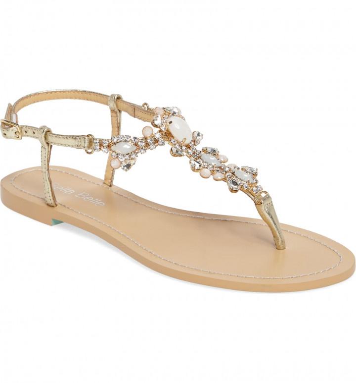 7 nordstrom bella belle luna t strap wedding sandals