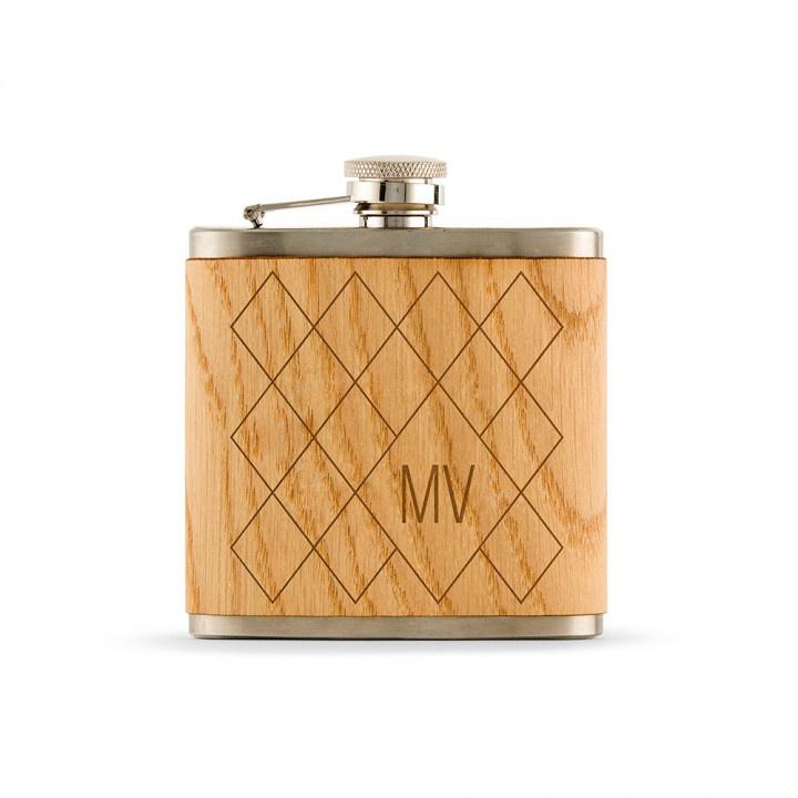 wood flask