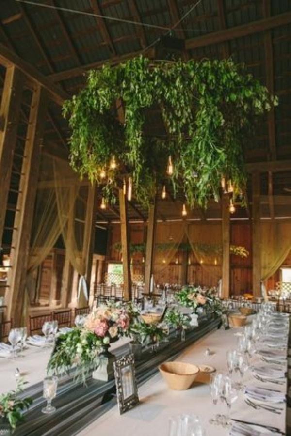 reception table 