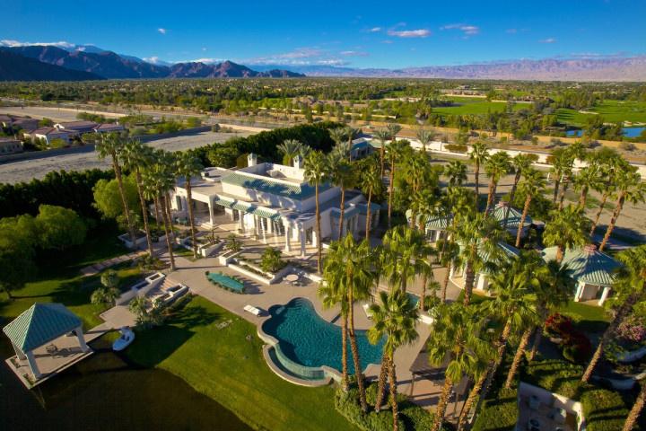 Palm Springs celebrity homes Merv Griffin Estate 