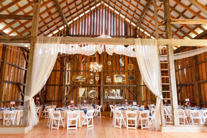 7 Rustic Barn Wedding Venues Near Roanoke, Virginia