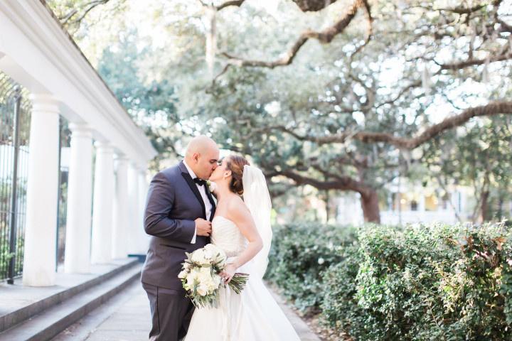 Forsyth Park Savannah wedding