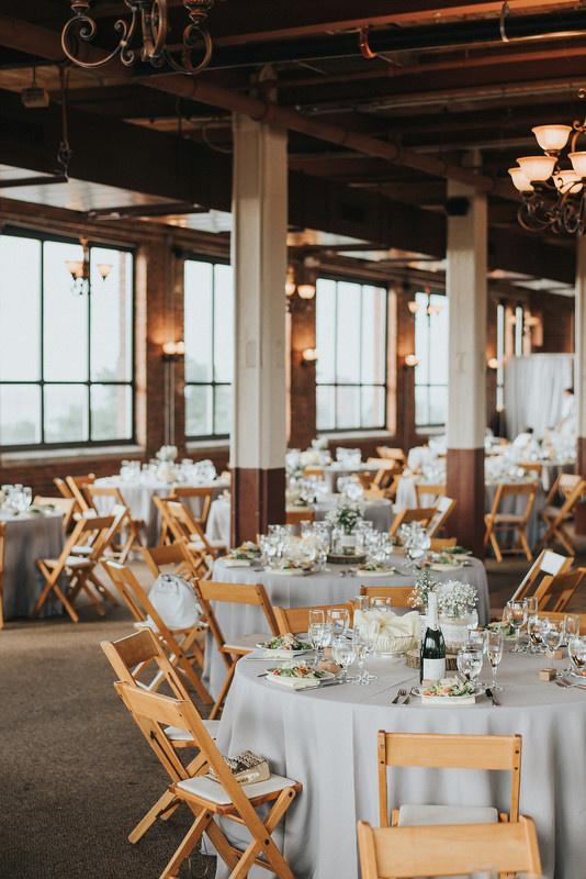 modern Cleveland wedding reception venue on Lake Erie