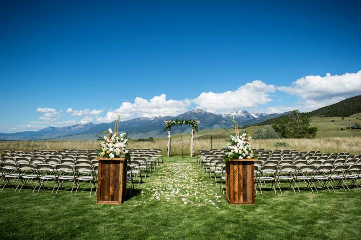 Chico Hot Springs Resort Montana wedding venue