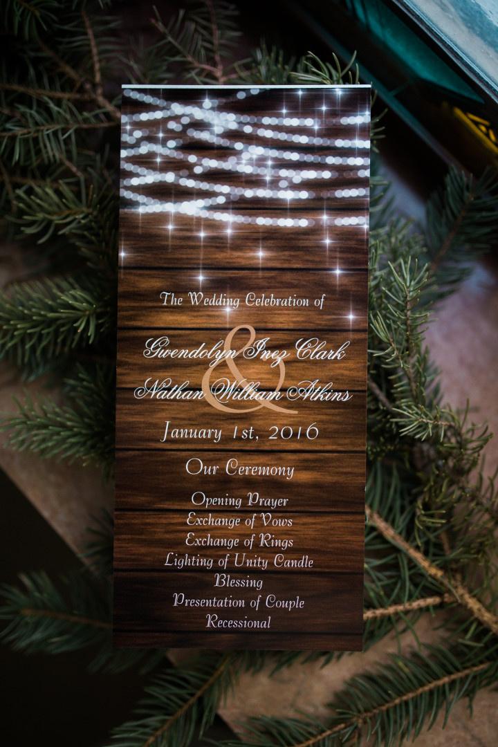 Rustic invitation 