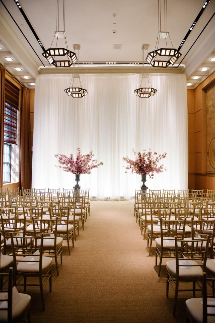 indoor wedding ceremony backdrop ideas