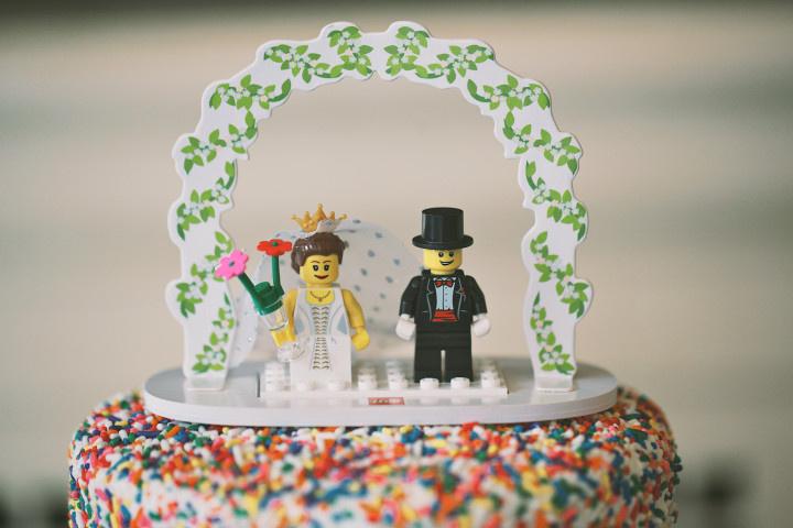 star trek wedding cake topper