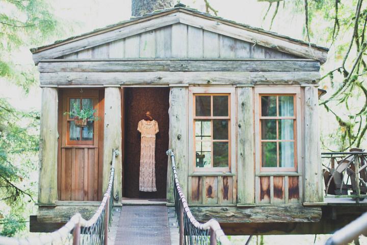 Treehouse wedding venue in Washington