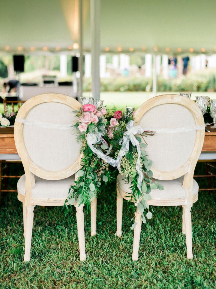 Elegant chairs for weddings sale